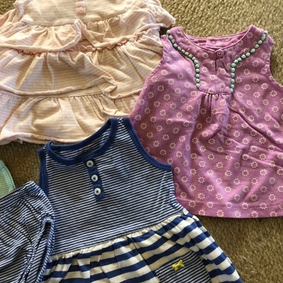 Carter's Baby Girls Dress Bodysuit Short - Picture 5 of 5